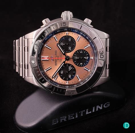 breitling chronomat quadrante e lancette|breitling chronograph review.